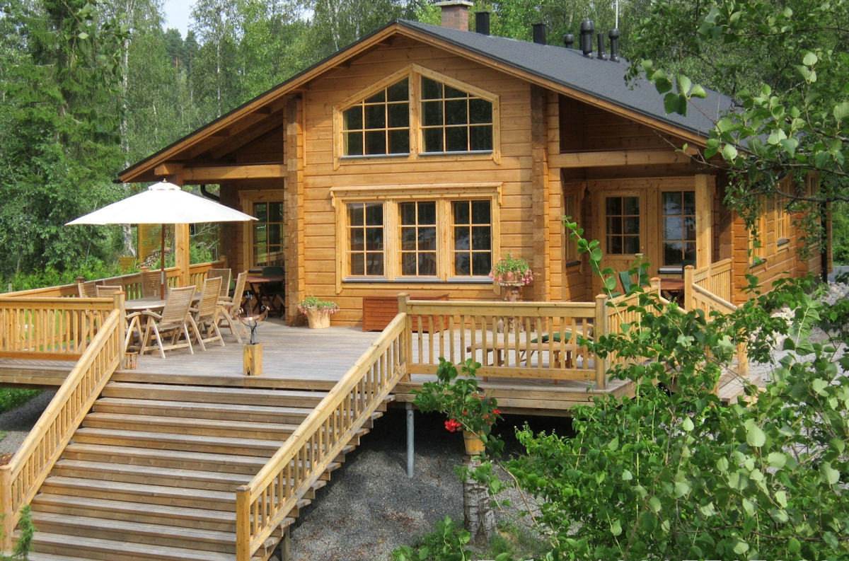 成都木屋民宿為什么一定要選防腐木建造你知道嗎？